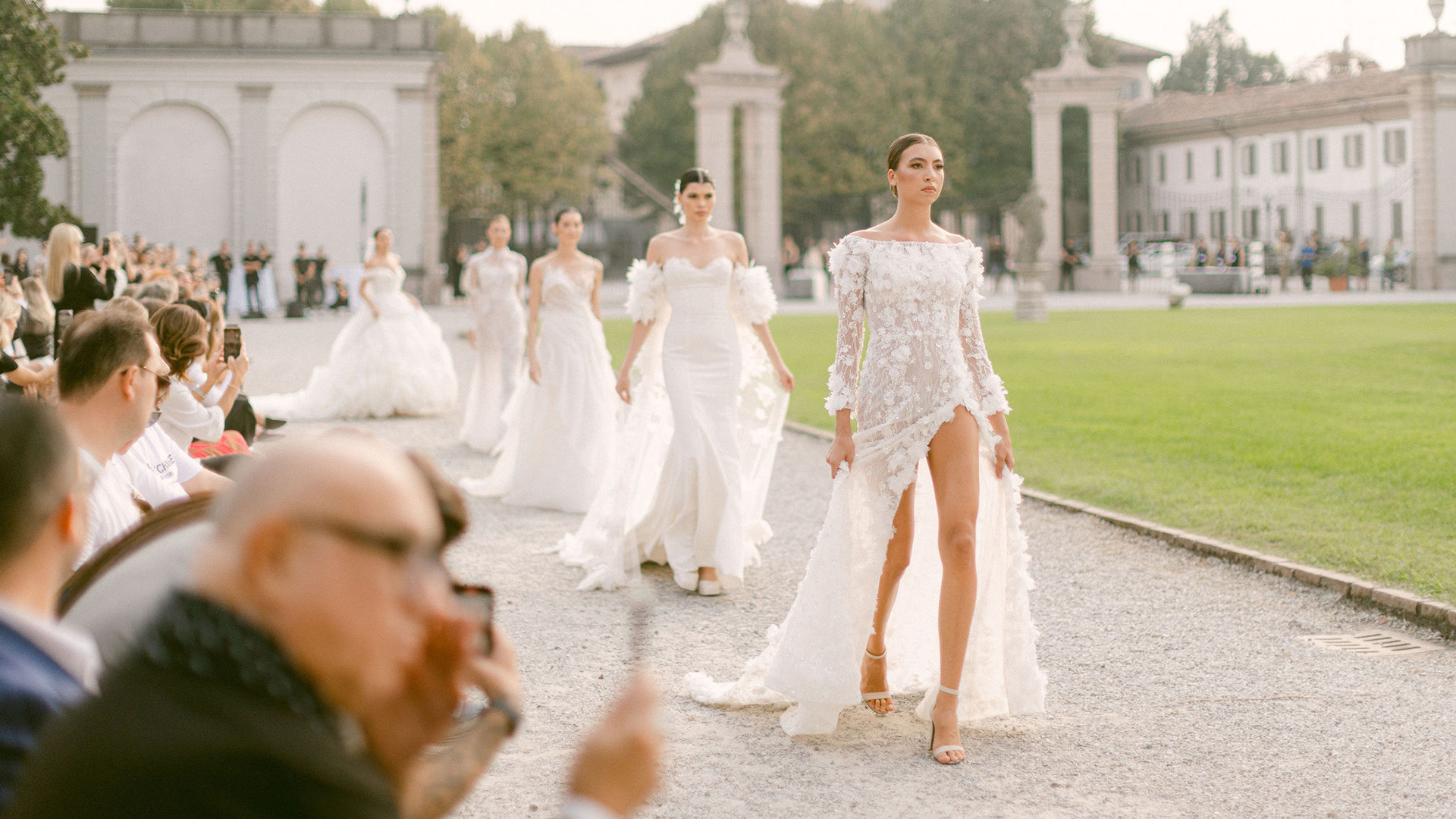 White Wedding Platform